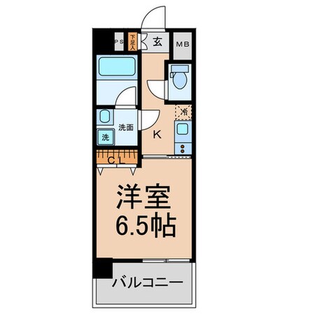 プレミアム浅間町の物件間取画像